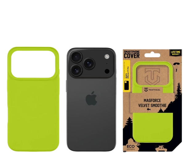 Tactical MagForce Velvet Smoothie Kryt pro Apple iPhone 17 Pro Avocad - 1514473 - zdjęcie 4